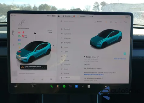 2026 Tesla Model Y Long Range Launch Series/Premium All-Wheel Drive из США, поврежденный, VIN 7SAYGDEE0TF446250